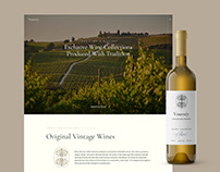 Vouvréy Wineyard Webdesign
