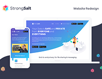 StrongSalt Website Redesign