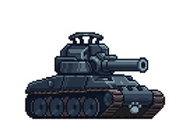 128px size Tank Design