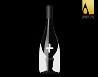 Cruor Barolo - Wine Bottle Concept