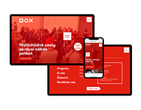 DOX Center for Contemporary Art – website redesign