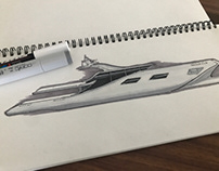 Quick Yacht Sketch/Copic