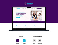 Physiotherapy Website UI Design