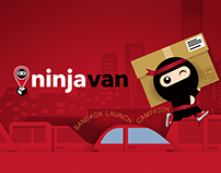 NinjaVan Bangkok Launch Campaign