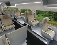 FUI-High speed train interiors concept