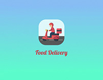 Food Delivery App Splash Screen Animation