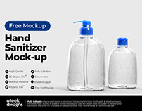 Hand Sanitizer - Free Mockup
