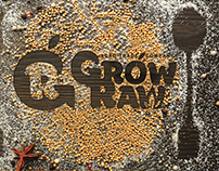 Grow Raw – Logotype & Brandig