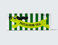 Pistachill Dog | Bubble Tea Visual Identity Design