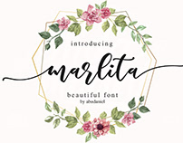 FREE | Marlita Elegant Script Font