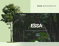 ESSA Mühendislik Web Site Design