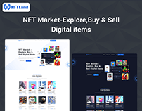 NFT Land - NFT Market Place Website
