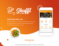 Shuffl - Food App UI/UX Design