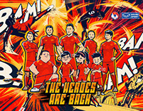 VIETNAM 2021 JERSEY ANIMATION - THE HEROES ARE BACK