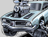 Monaro GTO Illustration