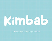 Kimbab Fancy Font