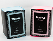 Tampax Invisible - Packaging Design