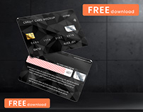 (FREE) Credit Card Mockup