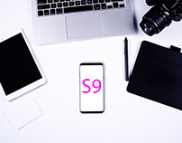 Samsung S9 Free Mockup PSD DOWNLOAD