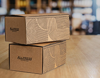 Allpress Coffee packaging