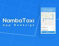 NambaTaxi App Redesign Concept