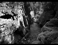 Ausable Chasm - Black and White Studies