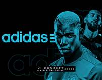 Adidas Store UI Concept