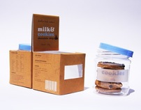 Charlie and Noah's Milk & Cookies - Packaging