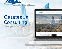Caucasus Consulting üçün hazırladığımız Uİ dizayn