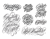 2019 Lettering Collection
