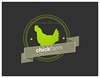 Logo Design | Chickfarm | Vintage