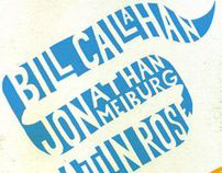 Bill Callahan Show Poster