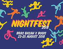 Night Fest 2018 (Adobe Muse)