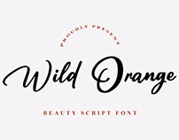 Wild Orang Modern Script Font