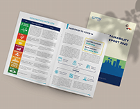 Sustainability Report Design - 2020 (128 Pages)