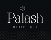 Palash - Serif Font