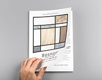 Maquetación Catálogo Print para Bosnor