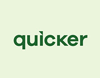 quicker app / logo / visual identity