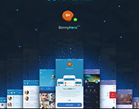 Bonny Hero App | Phone | Mobile UI ver. 2.0