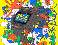 "GOOD TIME WITH G-SHOCK”