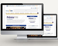 Website Prêmio Pini