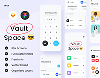 Vault Space App UI Kit