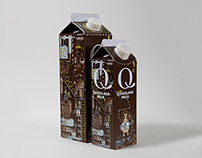 Q-Chocolate Milk Packaging