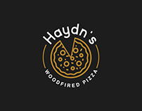 Haydn's Woodfired Pizza - Brand Design