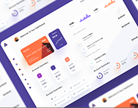 Dashboard concept for Banking