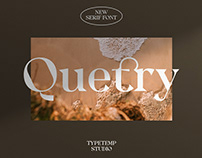 Quetry Serif Font