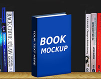 Realistic Book Mockup Library Version
