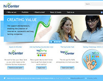 Corporative Website for hiCenter