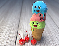 3D Ice Cream