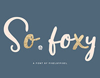 FREE So Foxy Font